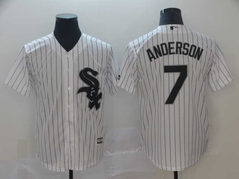 White Sox 7 Tim Anderson White Cool Base Jersey,We sell and wholesale White Sox 7 Tim Anderson White Cool Base Jersey on line form chian!
